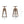Spencer - Minimalist Oak Adjustable Bar Counter Stool - Walnut Brown Oak