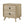 Nightstand & 2 Drawers - Beige