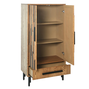60" Tall Storage Cabinet with Drawer