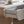 Mid Century Modern Coffee Table with Faux Marble Tabletop