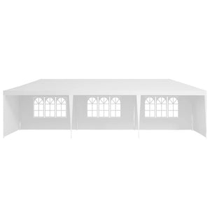 10x30' Outdoor Garden Gazebo Wedding Party Tent Canopy Marquee with 5 Removable Sidewalls