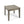 Dexterity Outdoor Square Side Table with Wood Frame - Gray
