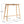 Natural Oak Wood Bar Table