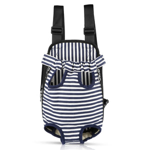 Dog Carrier Backpack Legs Out Front Pet Backpack Carrier Travel Bag Adjustable Shoulder Straps for Hiking Camping Shopping Biking