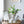 9.4x9.4x10.6' Decorative White Urn Planter with Distressed White Finish and Gold Accents
