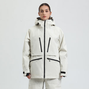 Womens Waterproof Fully Taped Snowboard Jacket
