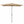 Rectangular Patio Umbrella With Crank Tilt, Polyester UV-Resistant Canopy