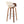 Symphony - Mid Century Modern Fixed Height Barstool With Swivel With Round Footrest (Set of 2)