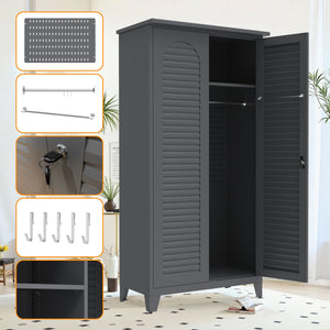 73'' Tall Metal Tool Storage Cabinet