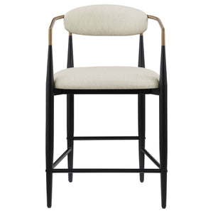 Kirkham - Upholstered Counter (Set of 2) - Beige