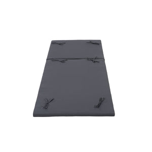 2" Thick Chaise Lounge Cushion in Dark Grey