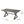 Rolando Outdoor Aluminum Dining Table with Steel Frame
