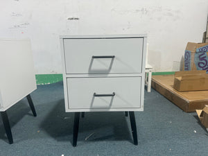 Modern 2-Drawer Nightstand
