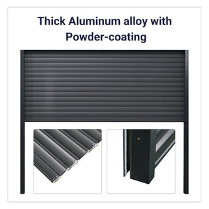 8.5' x 8.5' Motorized Roll-Up Door Kit
