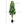 Realistic Faux Tree With Lifelike Foliage For Indoor And Outdoor Use - Green
