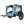 Outdoor Heavy Duty Collapsible Pet Bike Trailer with 16-Inch Wheels