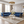 Vintage Blue Velvet 2 Piece Sofa Set