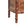 Solid Wood Bamboo Frame Nightstand in Roasted Almond