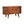 Solid Wood Chestnut Rounded Lid-Up Blanket Box