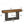 Console Table With 2 Tier Storage, U Shaped Base