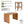 5 Piece Outdoor Bar Set