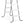 Intex Pool Ladder for 48 Inch Wall Pools & 15' Pool Debris Cover w/ Drain Holes