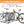 10-Bike Floor Bike Rack