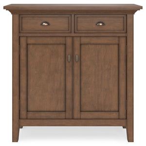 Redmond - Entryway Cabinet With Adjustable Shelves And Drawers - Brown