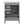 Bathroom Vanity With Sink, Soft Close Door, Double Layer Door Shelf And 3 Drawers - Gray