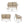 Bruce Boho Inspired 4 Pieces Chat Set with Water Resistant Cushions - Brown