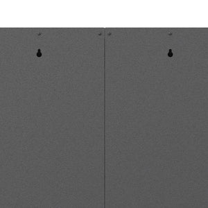 Metal Wall Mounted Tool Storage Cabinet With 2 Locking Doors, Adjustable Shelf, And Drawer