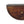 Solid Wood Chestnut Crescent Floating Nightstand