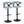 Gardenia - Contemporary Adjustable Barstool, Swivel With Rounded T Footrest (Set of 2)