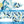 2 Pack Outdoor Waterproof Pillows - Blue Leaf (18x18 Inch)