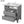 Retro Bathroom Vanity With Sink Combo, Free Standing Single Set With 3 Drawers