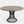Round Dining Table For 4 - 6, (Table Only) - Gray / Black