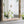 Large & Framed Wall Mirror, Arched Mirror With Decorative Window Look For Living Room - Cream