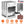 Portable Backpacking Stove for Camping Hiking Picnic BBQ Outdoor Cooker Folding Travel Charcoal Stove with Handle Carry Bag 2 Bolts