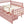 Platform Bed With Guardrails On Both Sides And 2 Storage Drawers
