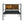 ModerMetal Bedframe With Wood Panel Headboard