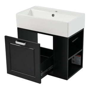 Modern Wall Mounted Bathroom Vanity With Sink