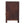 Solid Wood Arched Edge 1 Drawer Bedside