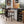 Klismos Wood Upholstered Counter Stool in Camel