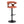 Gardenia - Contemporary Adjustable Barstool With Swivel With Rounded T Footrest (Set of 2)