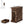 Narrow End Table With Drawer & Cabinet, Nightstand For Small Spaces - Brown