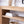 Rustic Solid Wood Console Table with Storage Shelf