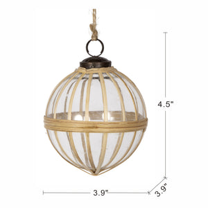 D3.9" X-Mas Hanging Ornament - Set of 3