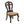 Elegant Style Beautiful Side Chairs 2 Piece Set Cherry With Tipping Fabric Upholstered Traditional Dining Furniture - Cherry