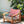 6 Pack Outdoor Pillow Covers - Red Greek Key