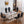 Marble Dining Table for 6 People